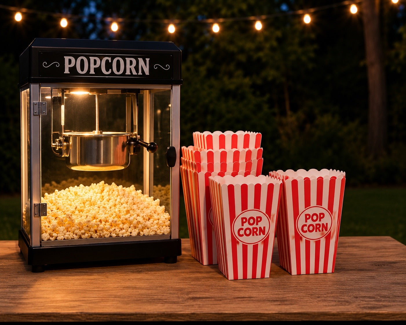 Popcorn Maker + Supplies